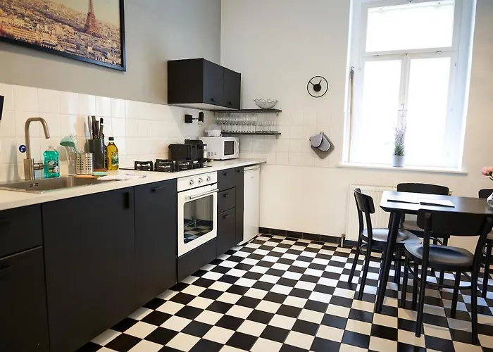Fancy For 5 With Self-check-in At Spittelberg Vídeň