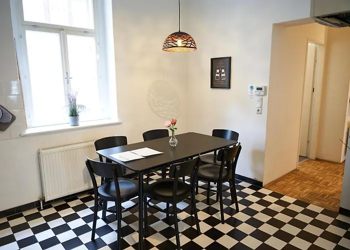 Apartmán Fancy For 5 With Self-check-in At Spittelberg Vídeň