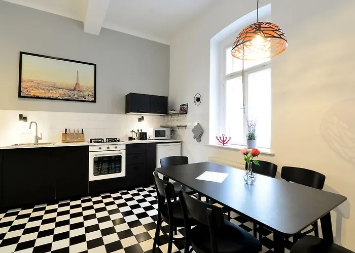 Apartmán Fancy For 5 With Self-check-in At Spittelberg Vídeň